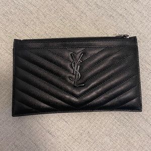 YSL Cassandre Matellasse zipper pouch